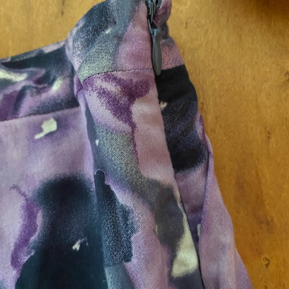 Loft Size 8 lined print skirt - Picture 8 of 9